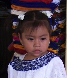 Antigua market child