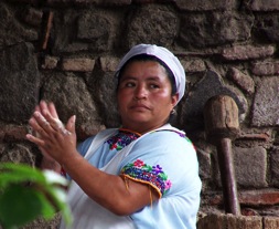 Antigua tortilla making