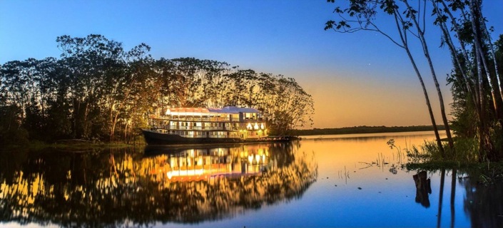 amatista on amazon river eve