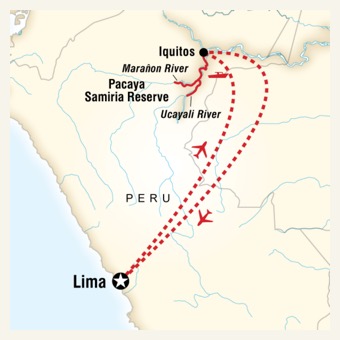 amazon cruise map estrella PS