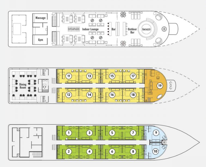 zaifro deck plan