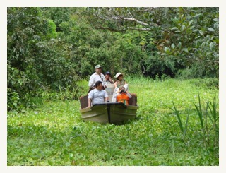 SKIFF-ON-FLOODED-FOREST amazon cruise