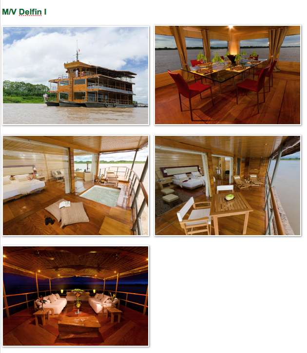 Delfin I Amazon River Cruise riverboat