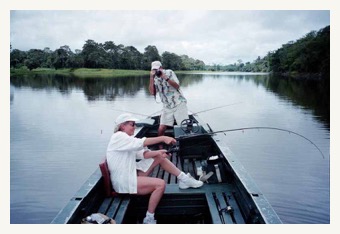 amazon peacock bass fishing peru