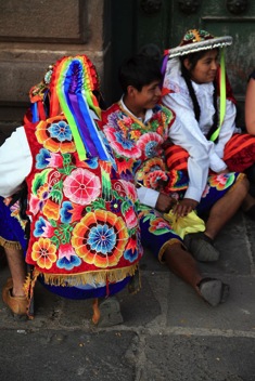 festival during travel to cuzco